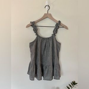 Madewell Ruffle Strap Tank